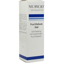 Eine Verpackung für ein Gel mit Fruchtsäure zur Hautpflege.