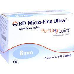 BD MICRO FINE ULTRA 0.25X8